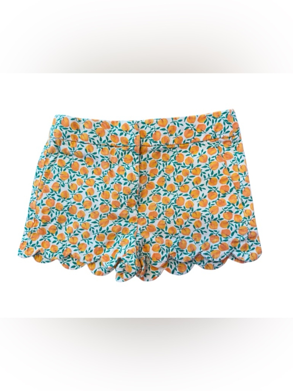 J. Crew Kids Crewcuts Scalloped Peach Shorts
